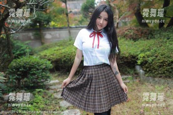 MFStar模范学院-柳侑绮Sevenbaby MFStar模范学院 - 最新照片来了,柳侑绮Sevenbaby的天台风景比风还是好看?